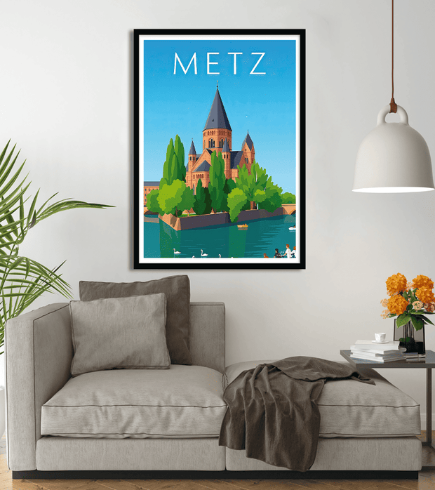 poster ville de Metz