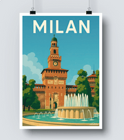 Affiche Milan