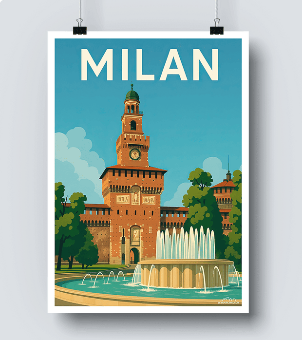 Affiche Milan