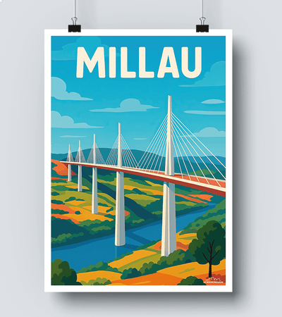 Affiche Millau