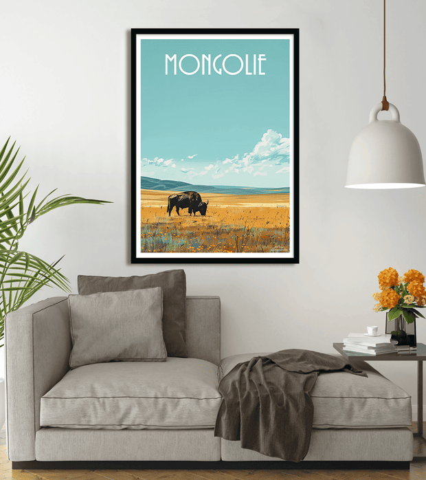 poster Mongolie