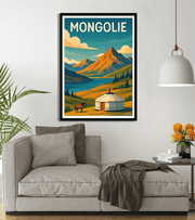 poster Mongolie