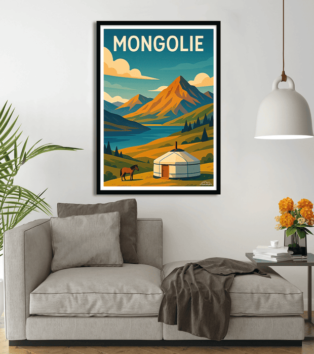 poster Mongolie