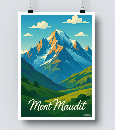 Affiche Le Mont Maudit