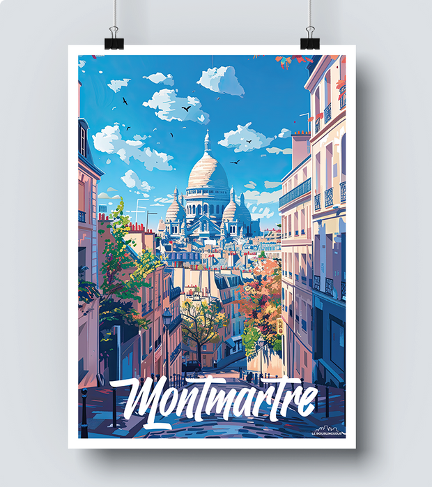 Affiche Montmartre