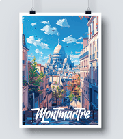 Affiche Montmartre