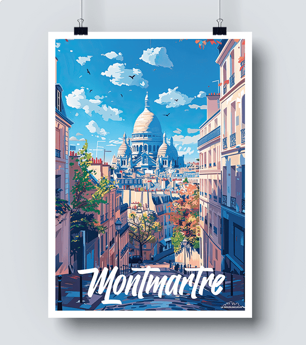 Affiche Montmartre