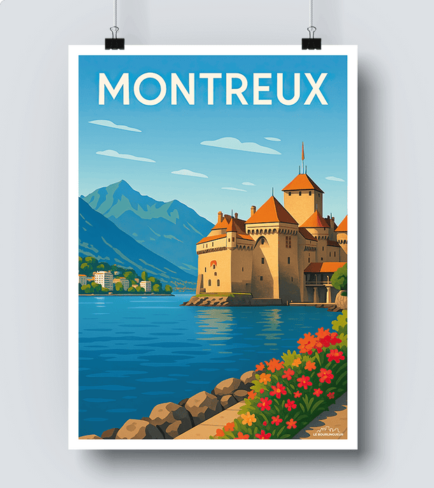 Affiche Montreux