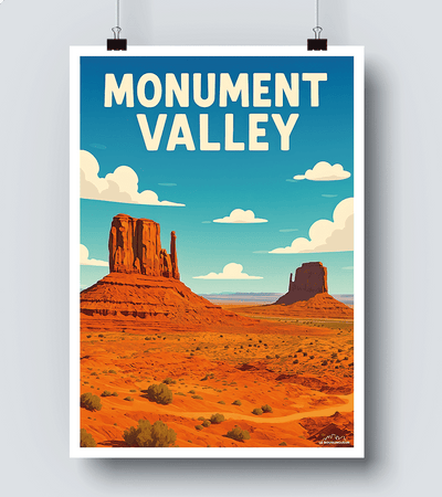 Affiche Monument Valley