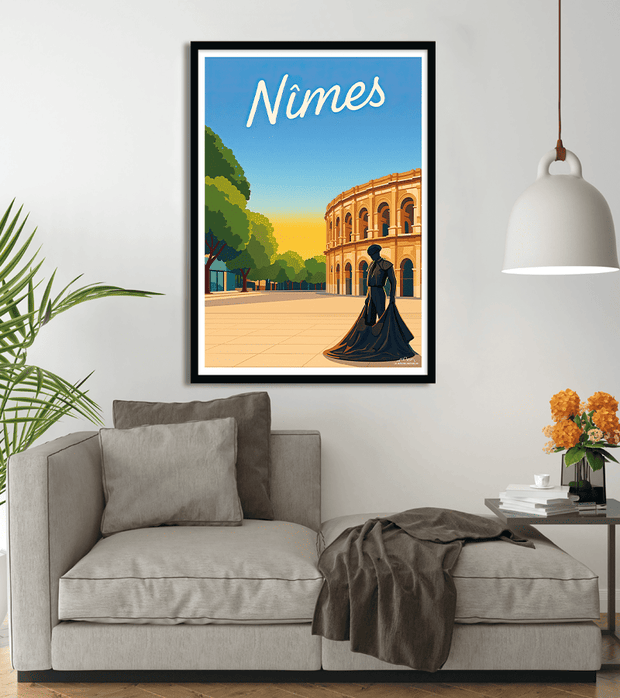 poster ville de Nîmes