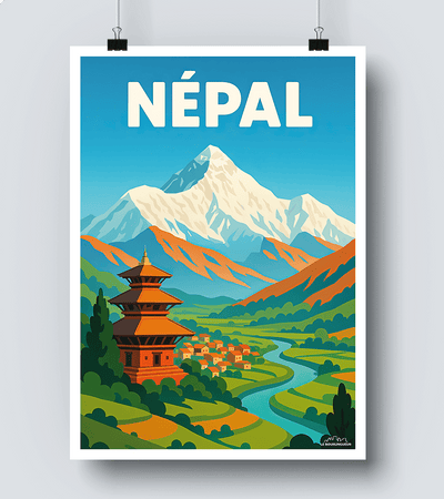 Affiche Népal