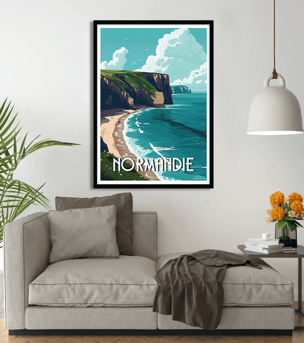 Affiche Normandie