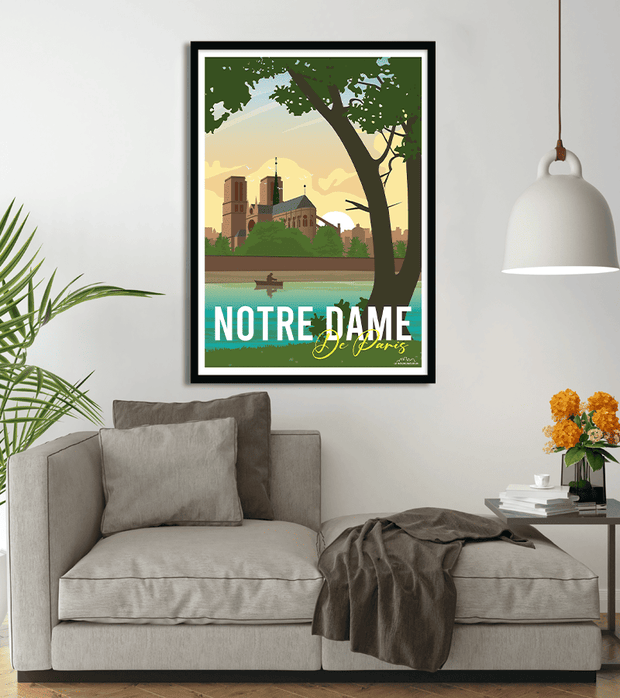 poster Notre Dame de Paris