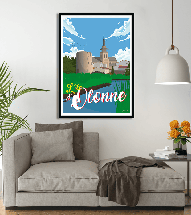 poster île d Olonne
