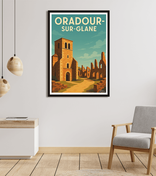 Affiche oradour sur Glane