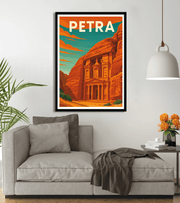 poster Petra - Jordanie