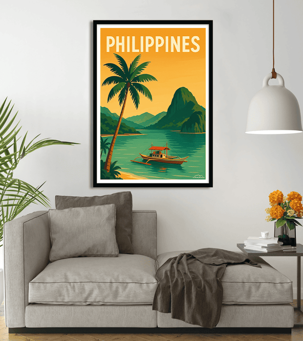 poster Vintage Les Philippines