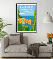 poster Pyrénées Orientales