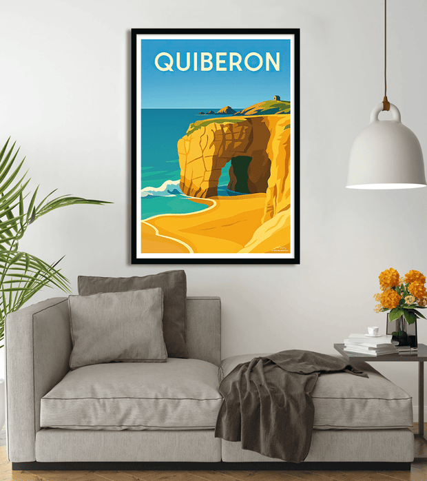 poster Côte Sauvage de Quiberon