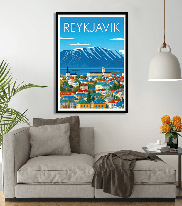 poster Ville de Reykjavik