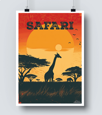 Affiche Safari