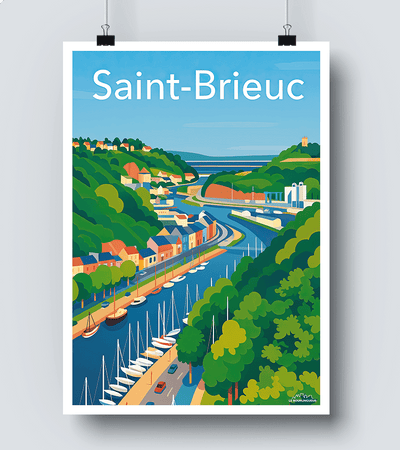 Affiche Saint Brieuc