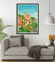 poster Saint Cirq Lapopie