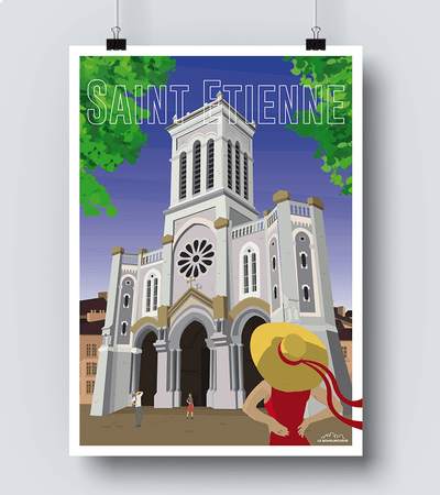 Affiche Saint Etienne