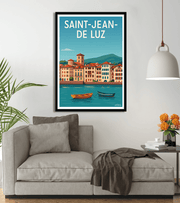 poster Vintage Saint-Jean-de-Luz