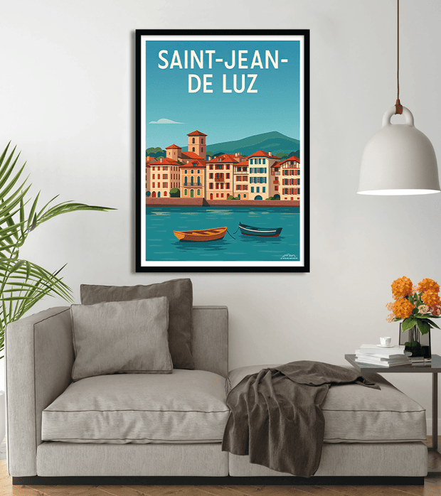 poster Vintage Saint-Jean-de-Luz