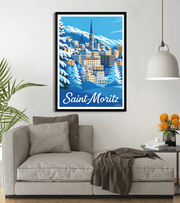 poster Saint Moritz