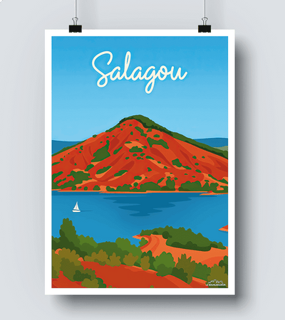 Affiche Salagou