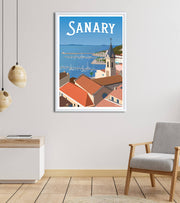 poster sanary sud france