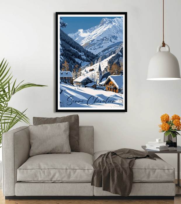 Affiche Serre Chevalier