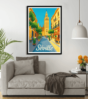 poster Vintage Séville