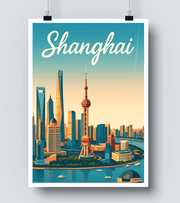 Affiche Shanghai