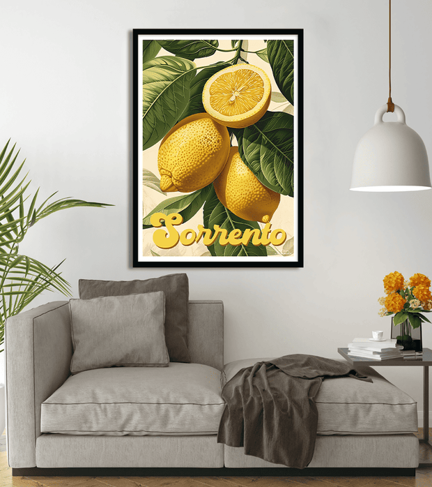 Affiche Citron de Sorrento