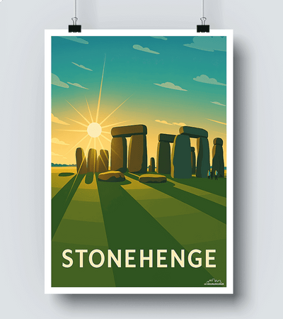 Affiche Stonehenge
