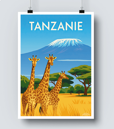 Affiche Tanzanie