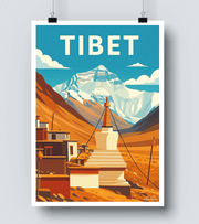 Affiche Tibet