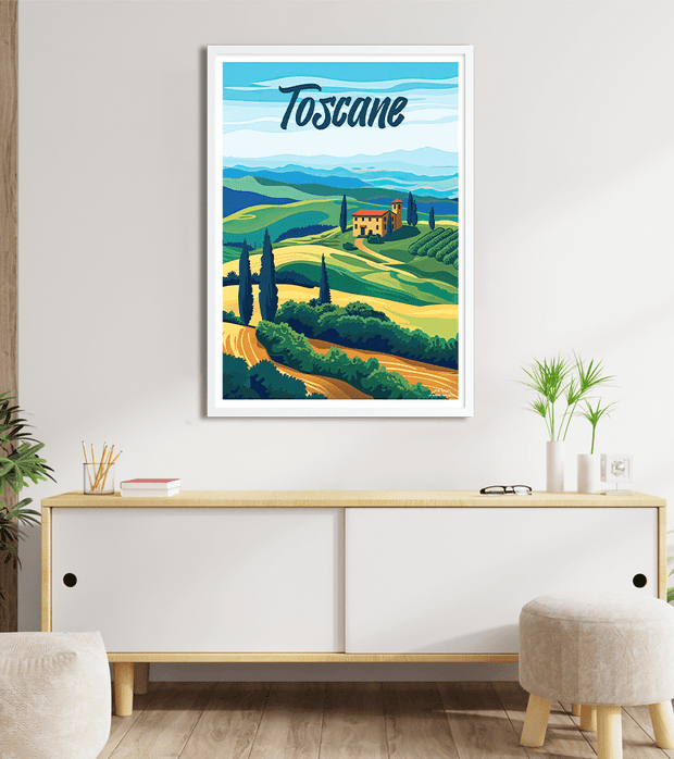 Affiche Toscane