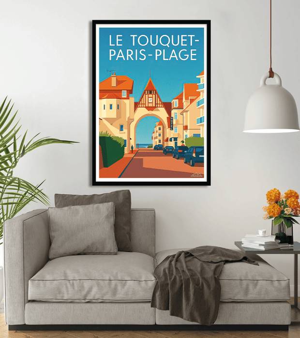 Affiche Ville de Le Touquet-Paris-Plage