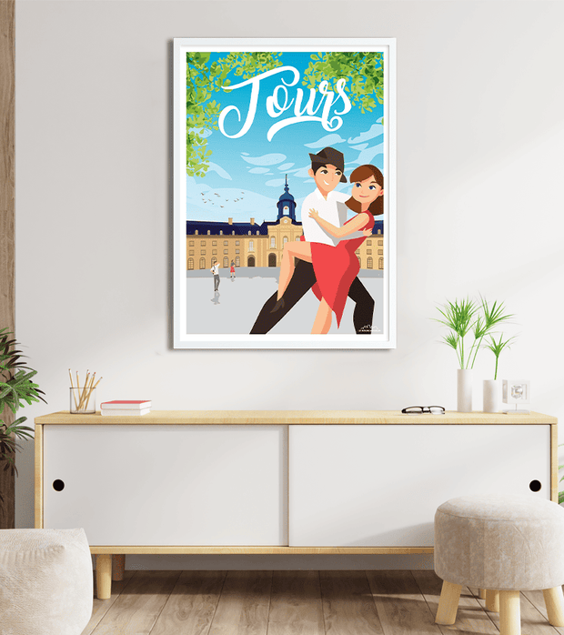 poster ville Tours