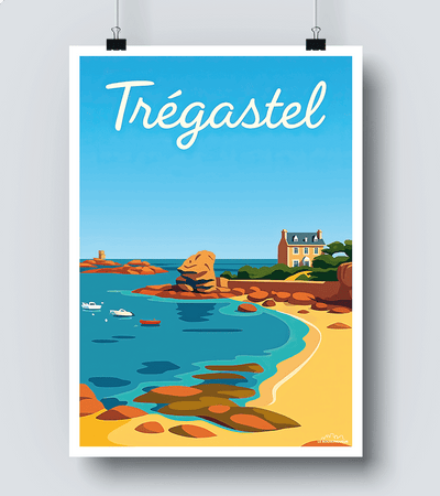 Affiche Trégastel