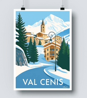 Affiche Val Cenis