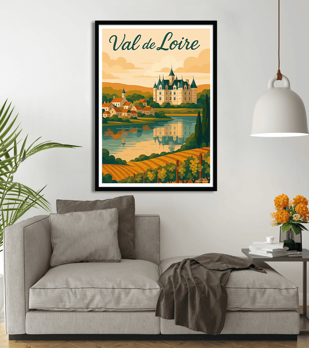 Affiche Val de Loire