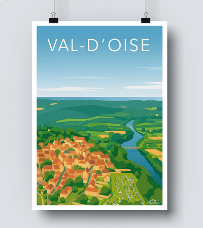 Affiche Val d Oise