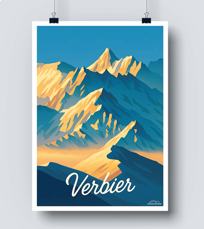 Affiche Verbier