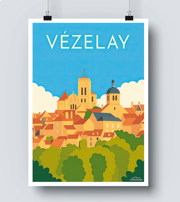 Affiche Vézelay