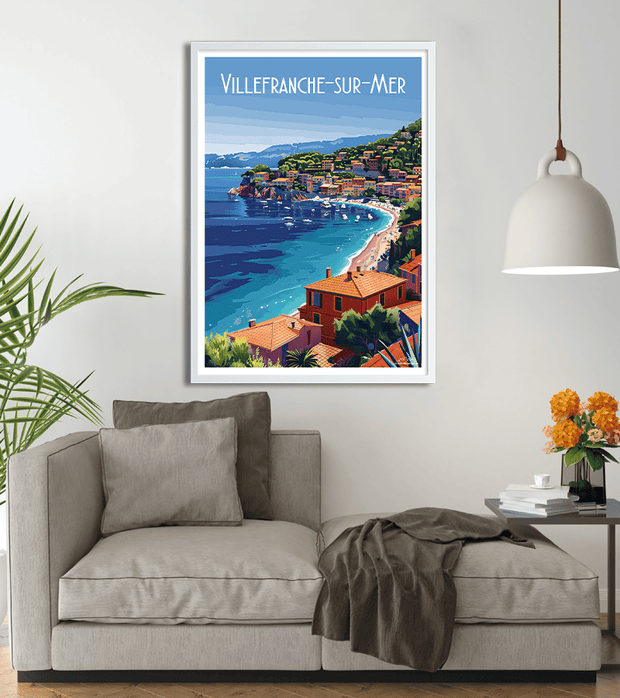 poster Villefranche sur Mer